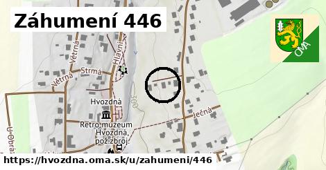 Záhumení 446, Hvozdná