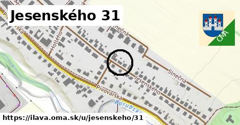 Jesenského 31, Ilava