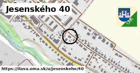 Jesenského 40, Ilava