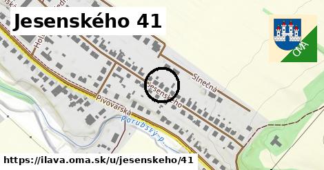 Jesenského 41, Ilava