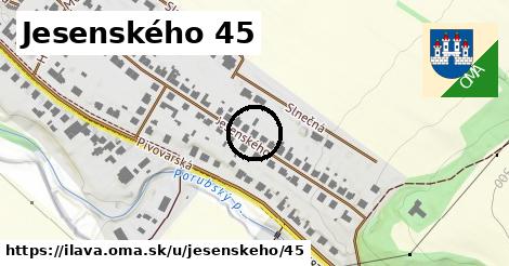 Jesenského 45, Ilava