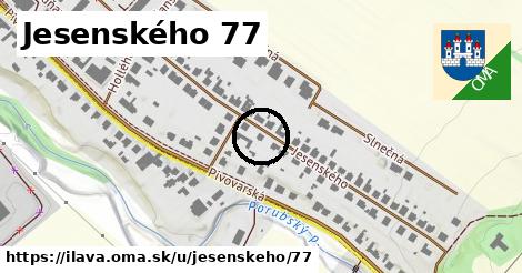 Jesenského 77, Ilava
