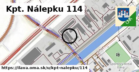 Kpt. Nálepku 114, Ilava