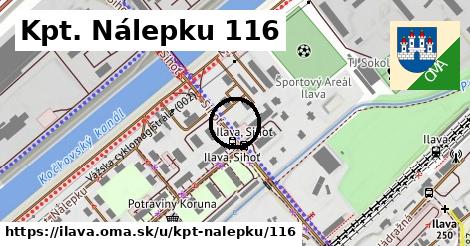 Kpt. Nálepku 116, Ilava