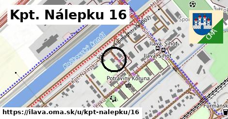 Kpt. Nálepku 16, Ilava