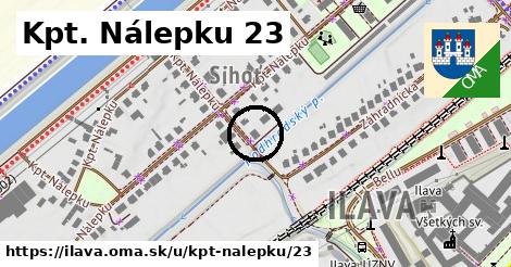 Kpt. Nálepku 23, Ilava