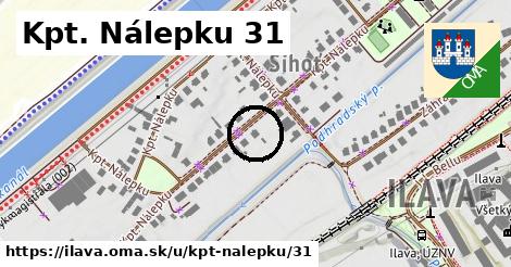 Kpt. Nálepku 31, Ilava