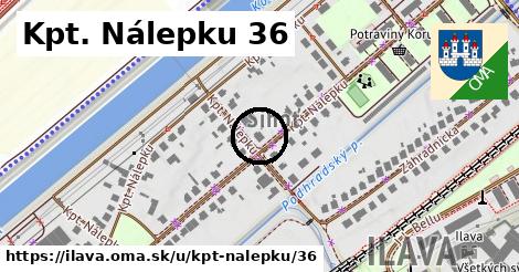 Kpt. Nálepku 36, Ilava