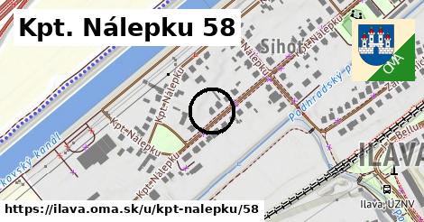 Kpt. Nálepku 58, Ilava