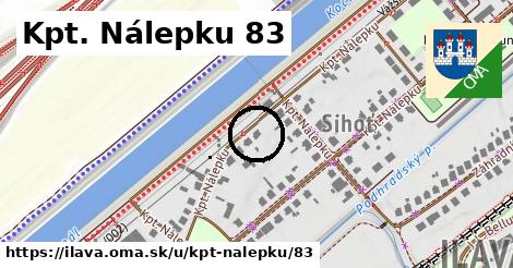 Kpt. Nálepku 83, Ilava