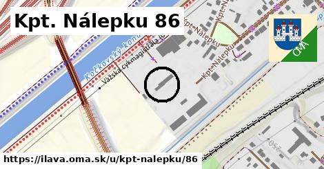 Kpt. Nálepku 86, Ilava