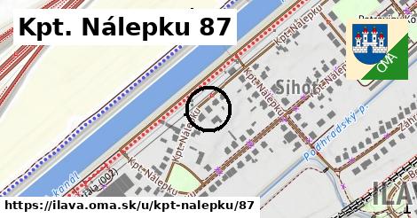 Kpt. Nálepku 87, Ilava