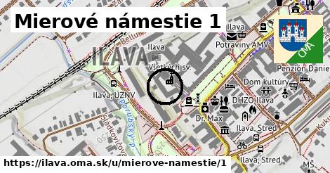 Mierové námestie 1, Ilava