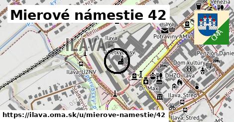 Mierové námestie 42, Ilava