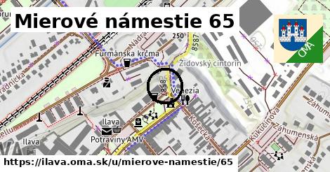 Mierové námestie 65, Ilava