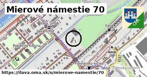 Mierové námestie 70, Ilava
