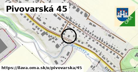 Pivovarská 45, Ilava