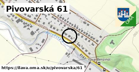 Pivovarská 61, Ilava
