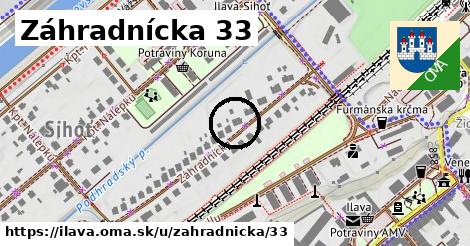 Záhradnícka 33, Ilava