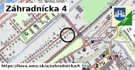 Záhradnícka 4, Ilava