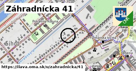 Záhradnícka 41, Ilava