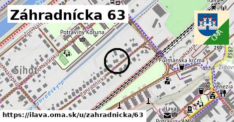 Záhradnícka 63, Ilava