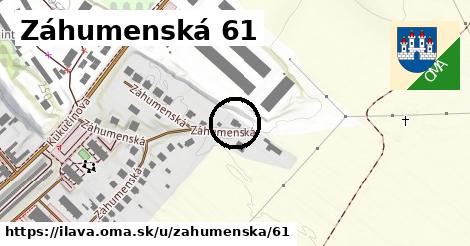 Záhumenská 61, Ilava