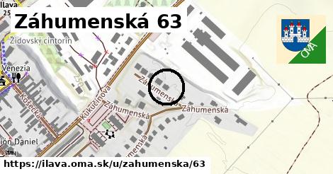 Záhumenská 63, Ilava