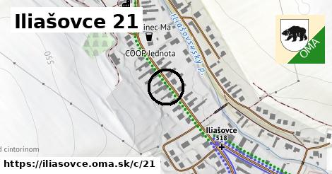 Iliašovce <span class="supisne">21</span>