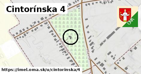 Cintorínska 4, Imeľ