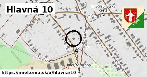 Hlavná 10, Imeľ