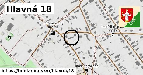 Hlavná 18, Imeľ