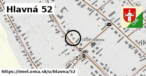 Hlavná 52, Imeľ