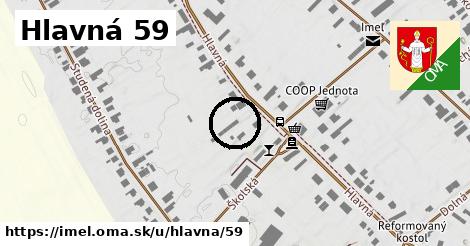 Hlavná 59, Imeľ