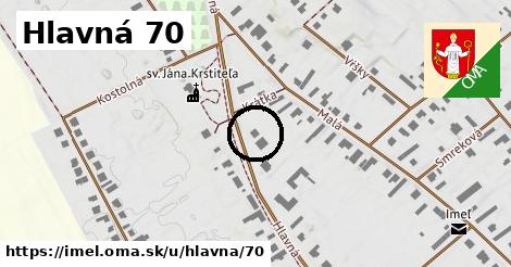 Hlavná 70, Imeľ