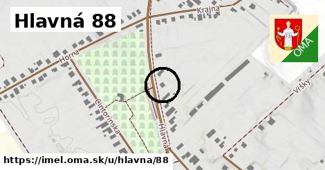 Hlavná 88, Imeľ
