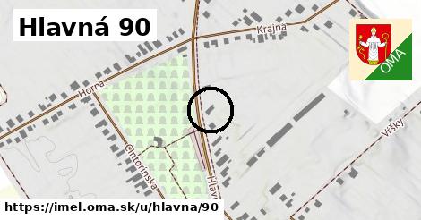 Hlavná 90, Imeľ