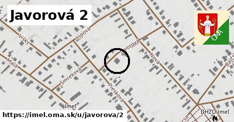 Javorová 2, Imeľ