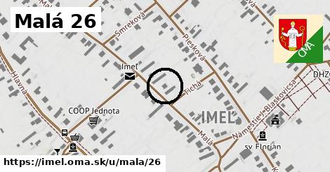 Malá 26, Imeľ