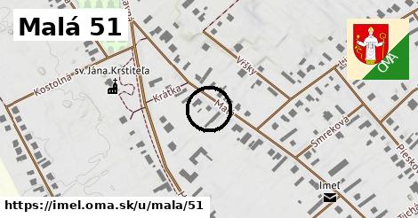 Malá 51, Imeľ