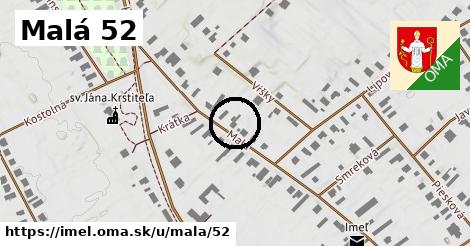 Malá 52, Imeľ