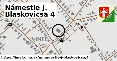 Námestie J. Blaskovicsa 4, Imeľ