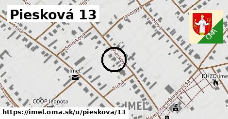 Piesková 13, Imeľ