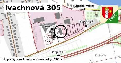Ivachnová <span class="supisne">305</span>