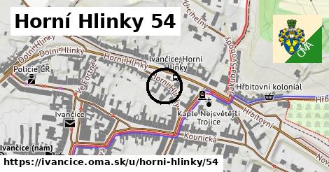 Horní Hlinky 54, Ivančice