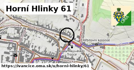 Horní Hlinky 61, Ivančice