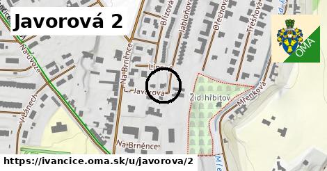 Javorová 2, Ivančice