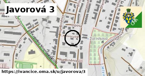 Javorová 3, Ivančice