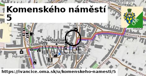 Komenského náměstí 5, Ivančice