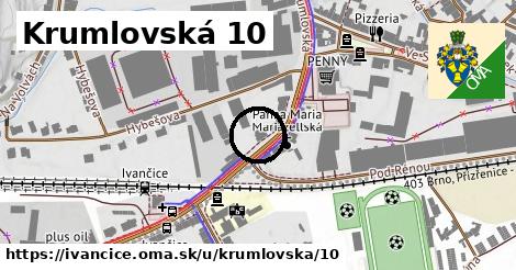 Krumlovská 10, Ivančice